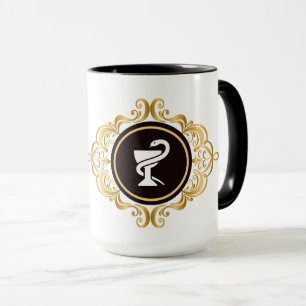 Pharmacy Hygieia Medical Symbol Mug