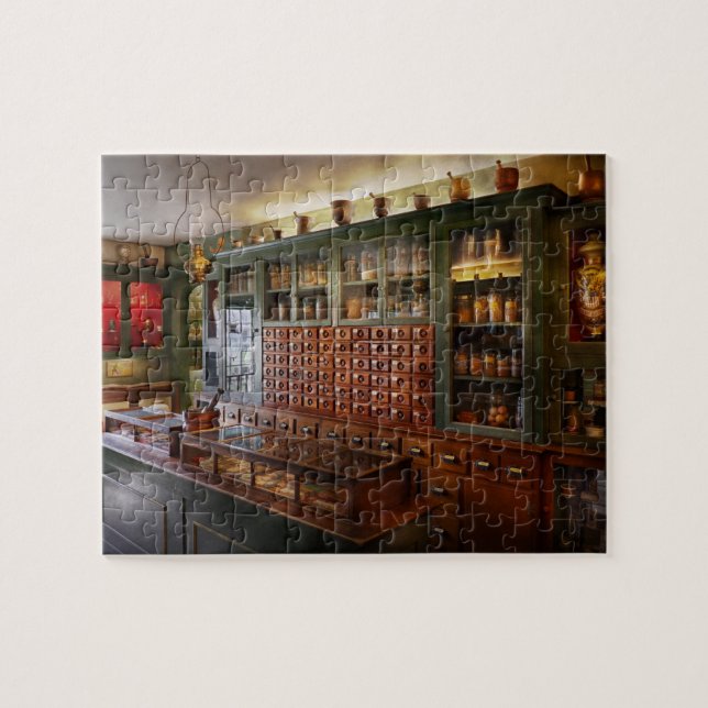 Pharmacy - I'll be out in a minute Jigsaw Puzzle (Horizontal)