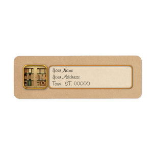 Pharmacy - In the medicine cabinet Return Address Label