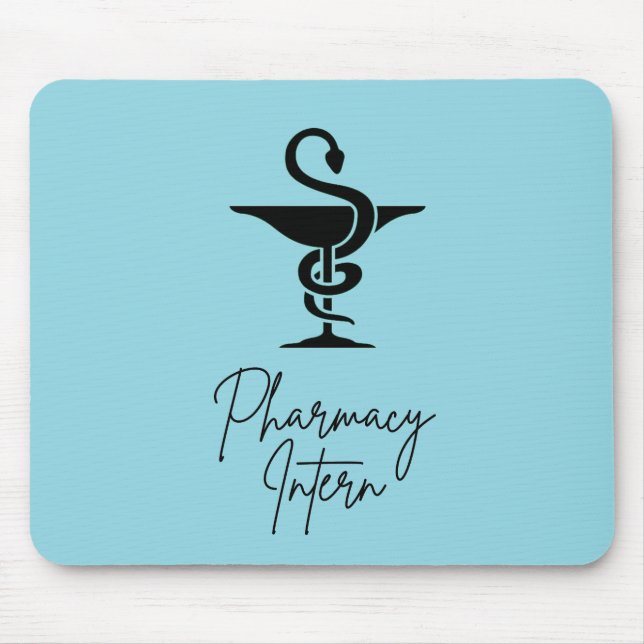 Pharmacy Intern Mouse Pad  (Front)