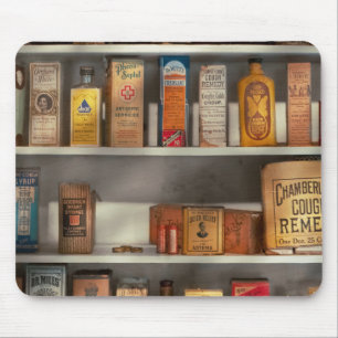 Pharmacy - Many coughing cures Mouse Pad