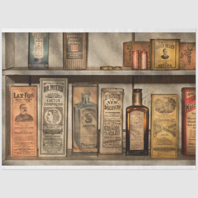 Pharmacy - New Discovery Tissue Paper (Front)