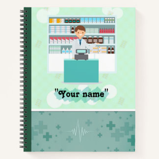 pharmacy notebook