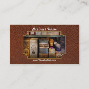 Pharmacy - Oils and Balms Business Card
