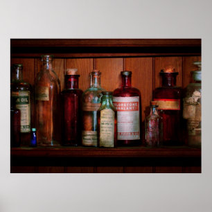 Pharmacy - Oils and Inhalants Poster