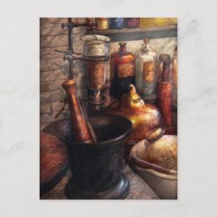 Pharmacy - Pestle - Pharmacology Postcard