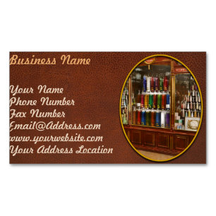 Pharmacy - Pharmaceutical Elegance 1876 Magnetic Business Card