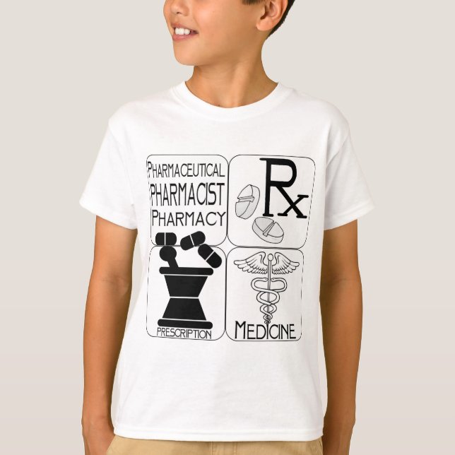 Pharmacy Pharmacist LOGO T-Shirt (Front)