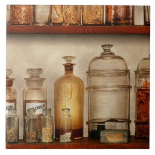 Pharmacy - Pharmacy curiosities Ceramic Tile
