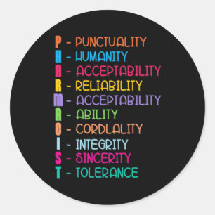 Pharmacy Quote Tech Medicine Technician Pharmacist Classic Round Sticker