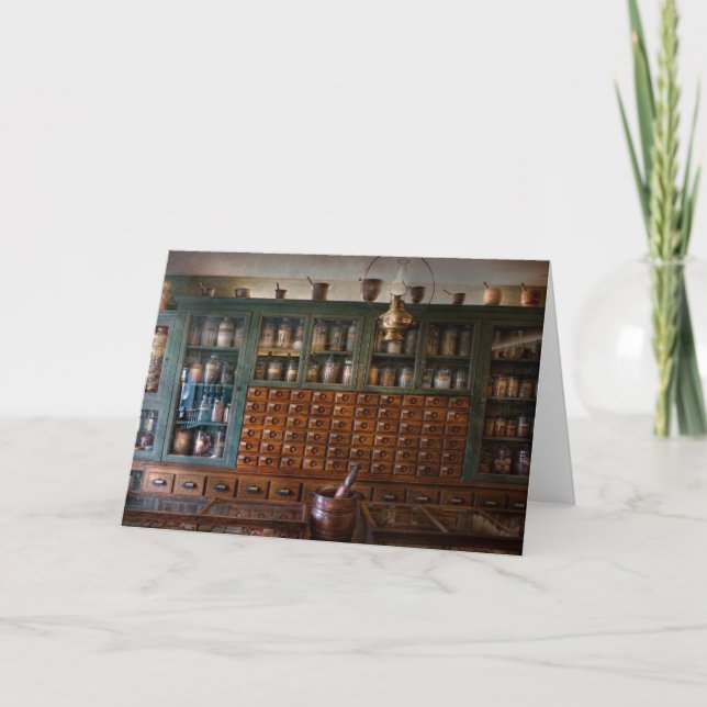 Pharmacy - Right behind the counter Card (Front)