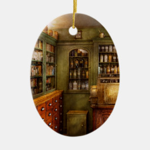 Pharmacy - Room - The dispensary Ceramic Tree Decoration