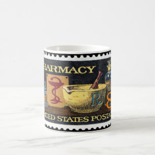 Pharmacy Rx Stamp~Pharmacist ~Druggist~Apothecary Coffee Mug
