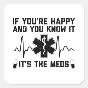 Pharmacy Sayings   Pharmacist Pharmacy Gift Square Sticker