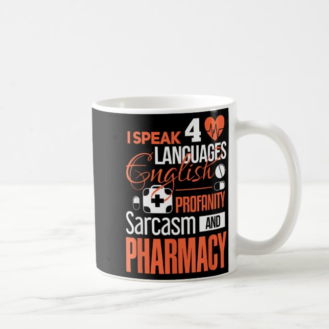 Pharmacy Shirt Funny CPhT Pharmacist Pharmacy Tech Coffee Mug (Right)