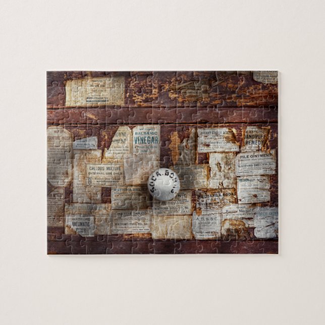 Pharmacy - Signs of the time Jigsaw Puzzle (Horizontal)