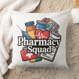 'Pharmacy Squad'. Cushion