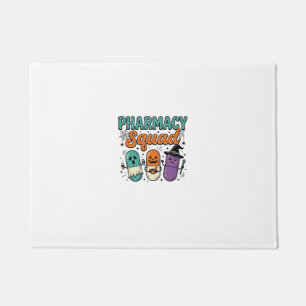 Pharmacy Squad Halloween Vintage Vector Shirt Desi Doormat
