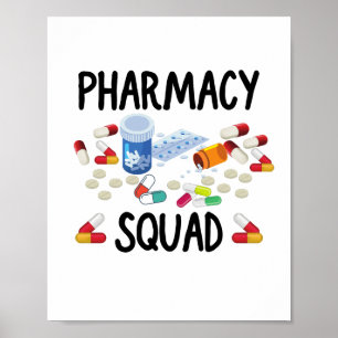 Pharmacy squad T-Shirt Poster