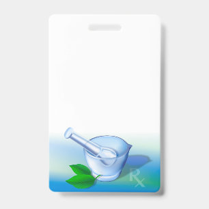Pharmacy Symbol ID Badge