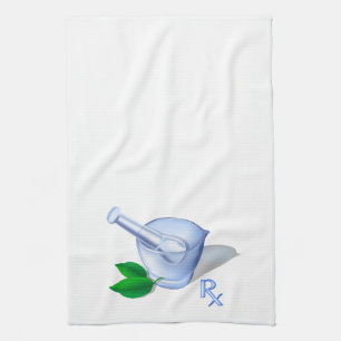 Pharmacy Symbol Tea Towel