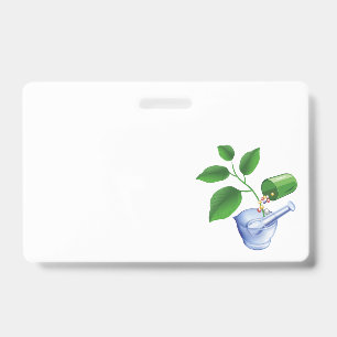 Pharmacy Symbols ID Badge