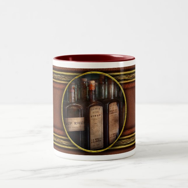 Pharmacy - Syrup Selection Two-Tone Coffee Mug (Center)