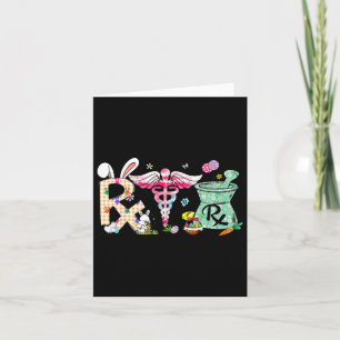 Pharmacy Tech Easter Day Pharmacist Certified Phar Card