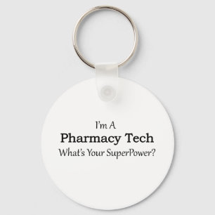 Pharmacy Tech Key Ring