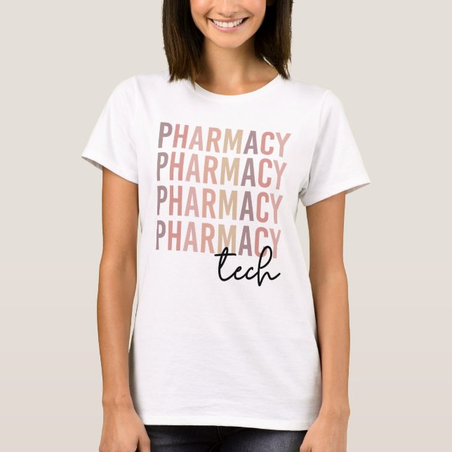 Pharmacy Tech | Pharmacy Technician T-Shirt (Front)