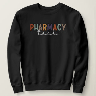 Pharmacy Tech Retro Pharmacy Technician Sweatshirt
