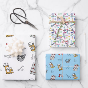Pharmacy Tech wrapping paper sheets