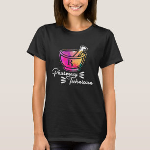 Pharmacy Technician Art Certified Pharma Tech T-Sh T-Shirt