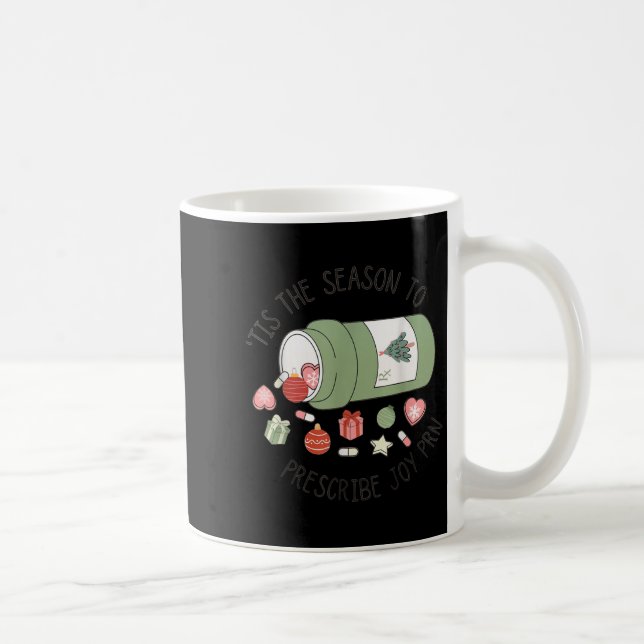 Pharmacy Technician Christmas Pharmacy Graduation  Coffee Mug (Right)