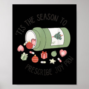 Pharmacy Technician Christmas Pharmacy Graduation  Poster