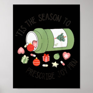 Pharmacy Technician Christmas Pharmacy Graduation  Poster