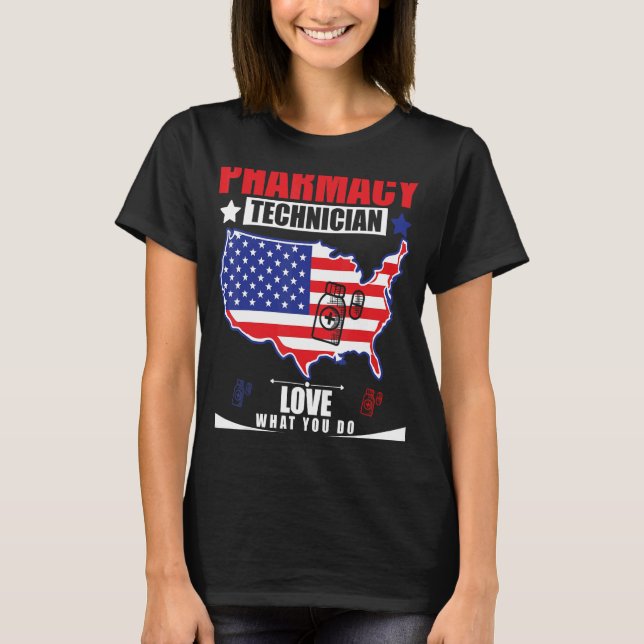 Pharmacy Technician Cpht Pharmacist Pharm Tech 2 T-Shirt (Front)