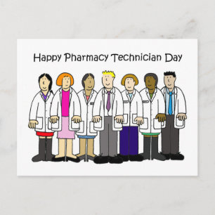 Pharmacy Technician Day - October Postcard