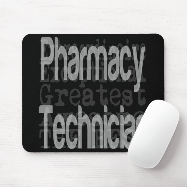 Pharmacy Technician Extraordinaire Mouse Pad (With Mouse)