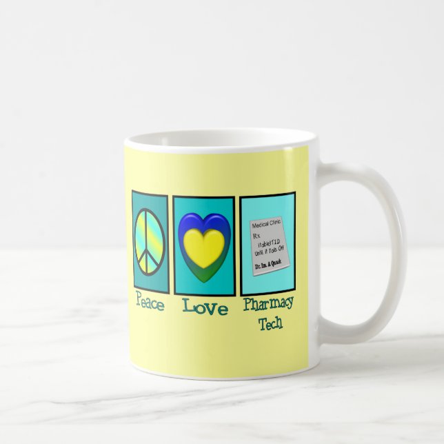Pharmacy Technician Gifts Coffee Mug (Right)