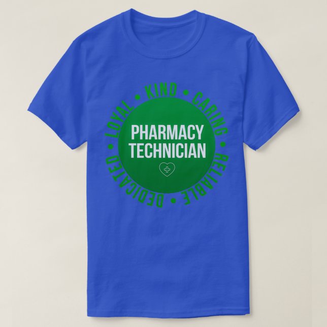 Pharmacy Technician Pharmacist Student T-Shirt (Design Front)