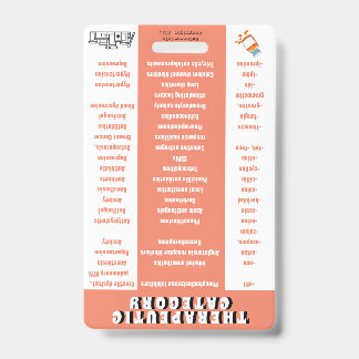 Pharmacy Technician - Therapeutic Category (S2) ID Badge