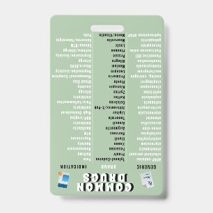 Pharmacy Technician - Top 50 Drugs and Indications ID Badge