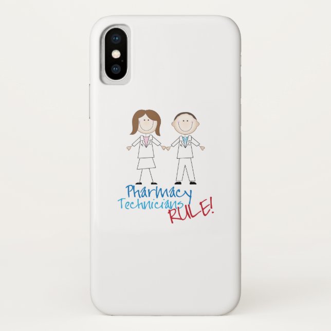 Pharmacy Technicians Case-Mate iPhone Case (Back)