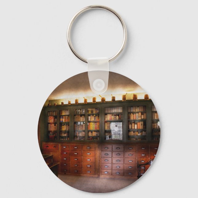 Pharmacy - The Apothecary Shop Key Ring (Front)