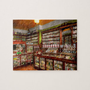 Pharmacy - The chemist shop of Mr Jones 1907 Jigsaw Puzzle