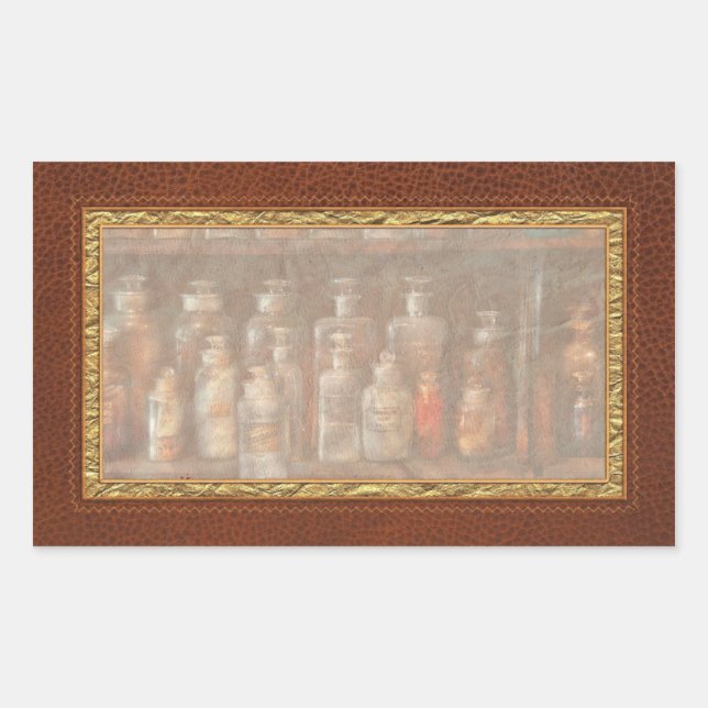 Pharmacy - The Chemistry Set Rectangular Sticker (Front)