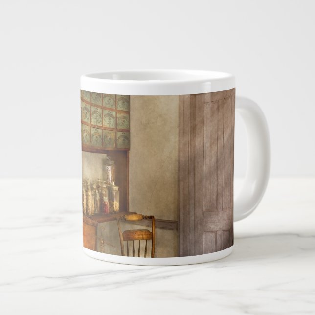 Pharmacy - The herbalist Large Coffee Mug (Front Right)