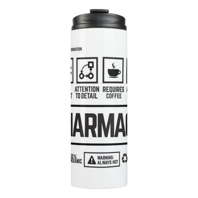 pharmacy thermal tumbler (Front)