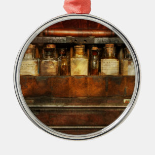 Pharmacy - Veterinarian - Travelling pet medicine Metal Ornament